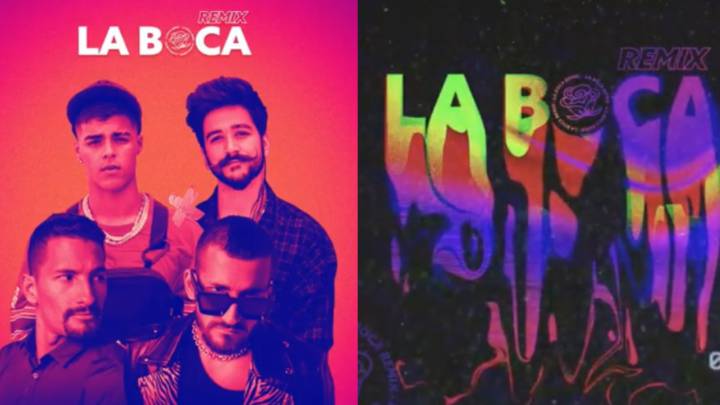 La Boca Remix d eMau y Ricky, Camilo y Lunay