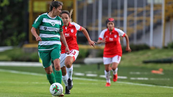 La segunda fecha de la Liga Águila Femenina la cerraron este lunes La Equidad y Santa Fe