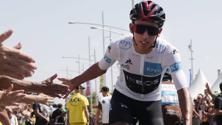 Egan Bernal es cuarto en la general del Tour de Francia