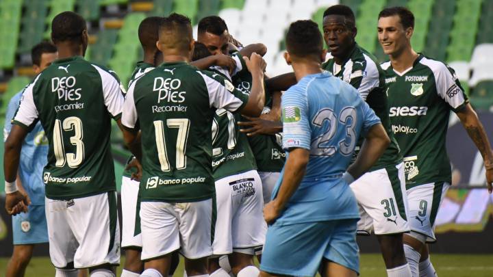 Deportivo Cali venció a Jaguares 4 - 0 en el desarrollo de la segunda jornada de la Liga Águila II - 2019 en el estadio Palmaseca en Palmira