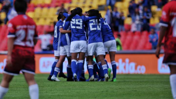 Millonarios Femenino derrotó 1-0 a Fortaleza en El Campín