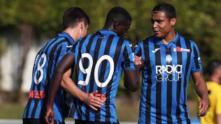 Luis Fernando Muriel , delantero del Atalanta