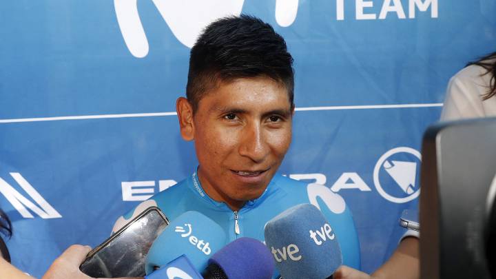 Nairo Quintana desmiente a su técnico Eusebio Unzué y dice que su salida del Movistar todavía no es un hecho. Aún así, confirmó que el Arkea es una opción