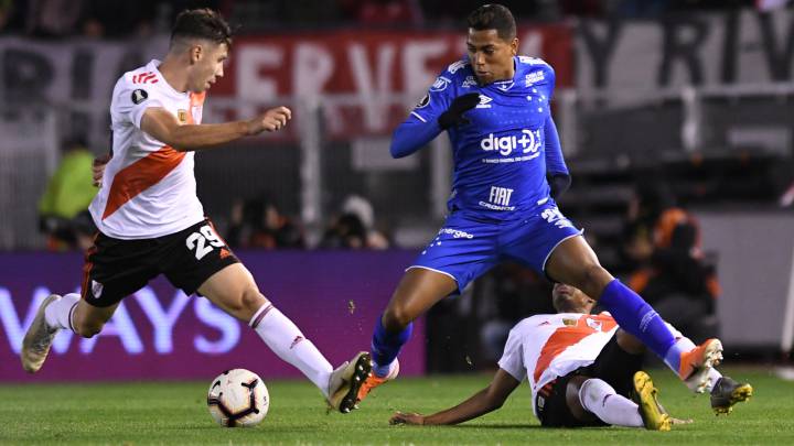 River Plate y Cruzeiro empataron sin goles en la ida de los octavos de final de la Copa Libertadores