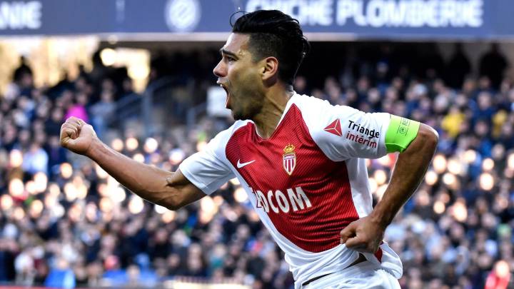 Radamel Falcao García, delantero del Mónaco en carpeta del Galatasaray