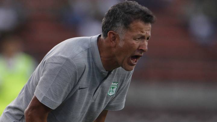 Juan Carlos Osorio, técnico de Nacional en un partido de Liga Águila II-2019