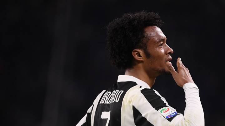Juan Guillermo Cuadrado portó la nueva indumentaria de la Juventus para la siguiente temporada