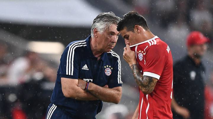 James Rodríguez quiere mantener su palabra a Ancelotti de jugar en el Napoli