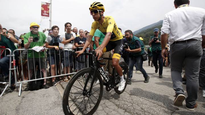 Egan Bernal, líder del Tour de Francia
