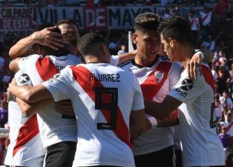 Carrascal anota su primer gol con River para salvar un punto