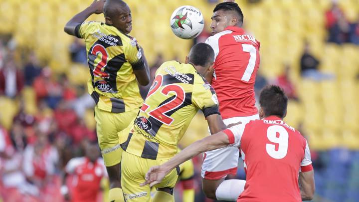 Santa Fe vs Alianza Petrolera en el Campín