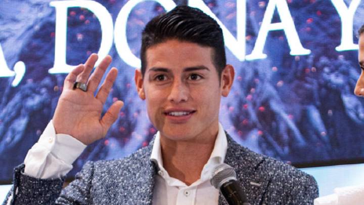 Napoli sigue con la esperanza de fichar a James Rodríguez