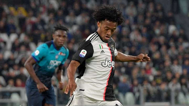 Juan Guillermo Cuadrado, extremo colombiano en la Juventus