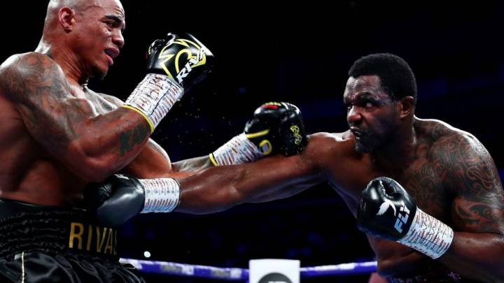 Óscar Rivas y Dillian Whyte