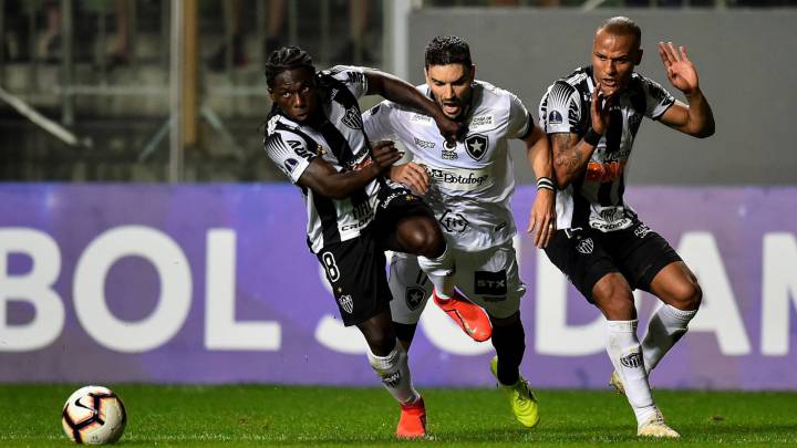 Atlético Mineiro de Yimmi Chará será rival de Equidad en cuartos de final de Copa Sudamericana.
