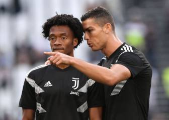 Cuadrado gana 27 millones de euros menos que CR7 por año