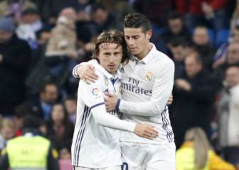 Así sería el 11 ideal del Real Madrid si James se queda