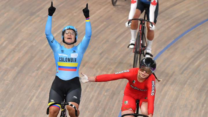Martha Bayona ganó en Keirin en los Juegos Panamericanos