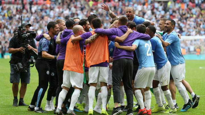 Manchester City es campeón de la Community Shield