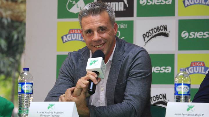 Lucas Pusineri, técnico del Deportivo Cali