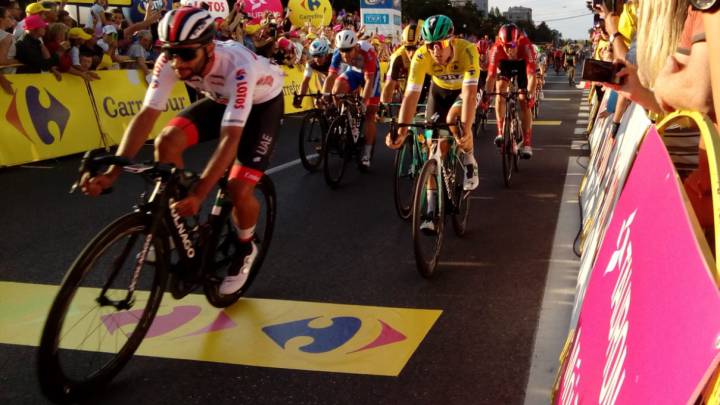Fernando Gaviria quedó segundo en la segunda etapa del Tour de Polonia