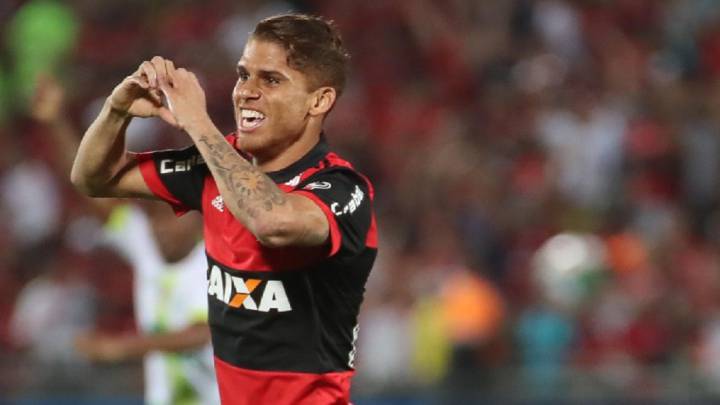 Gustavo Cuéllar, volante colombiano del Flamengo