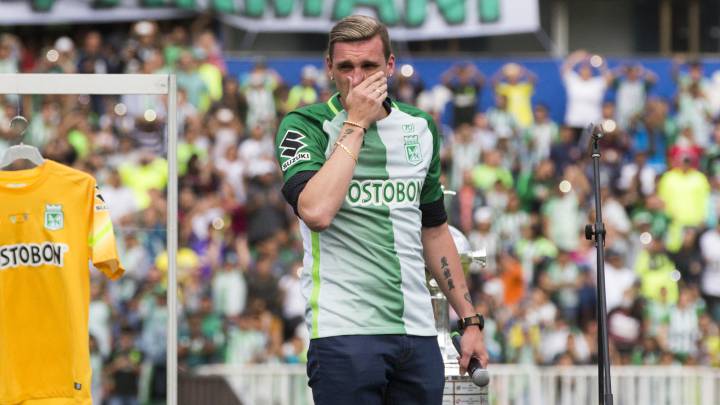 Franco Armani fue despedido de Atlético Nacional el pasado 5 de enero de 2018 ante casi 30 mil hinchas