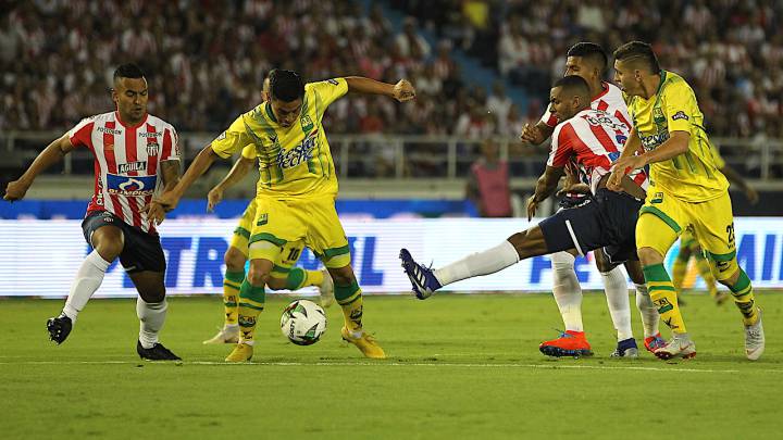 En vivo online, por los octavos de final de la Copa Águila, que se juega en el estadio Metropolitano de Barranquilla.