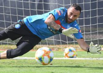 Ospina agradece a Ancelotti el respaldo para seguir en Napoli