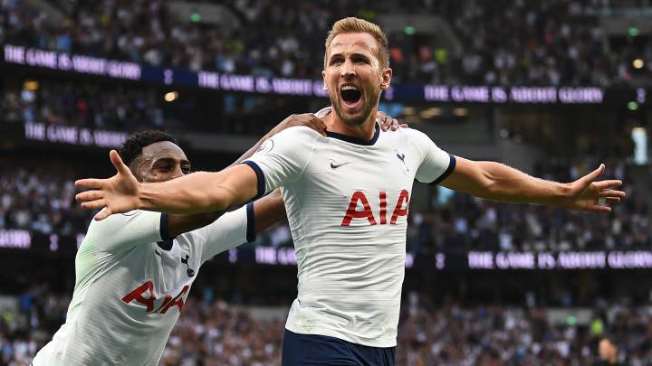 Tottenham venció 3-1 a Aston Villa con dos goles de Harry Kane.