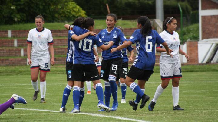 Millonarios venció 2-0 a Fortaleza y se prepara para el duelo ante Equidad en la última fecha