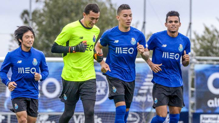 Matheus Uribe, listo para el debut con el Porto en Champions League.