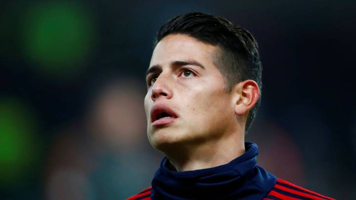 En Napoli celebran quedar solos en la puja por James Rodríguez