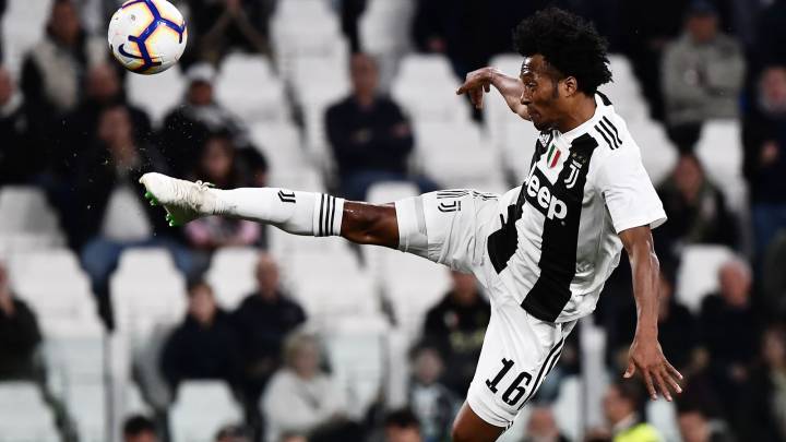 Juan Guillermo Cuadrado, jugador de la Juventus