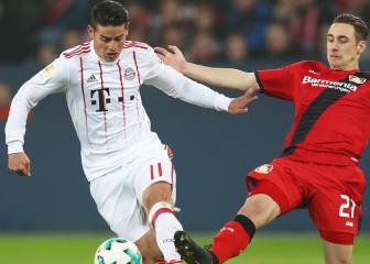 Bayern mete a James entre los mejores zurdos de su historia