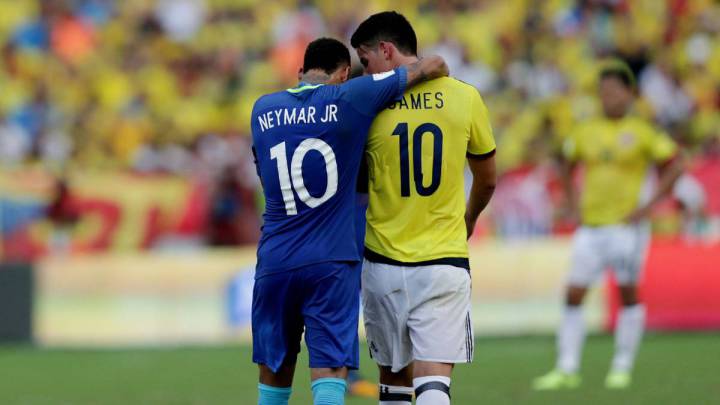 James y Neymar, dos cracks con futuro incierto en la temporada 2019/2020