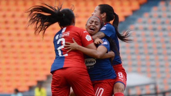 Medellín vence a Nacional en el Atanasio en el clásico de la Liga Femenina