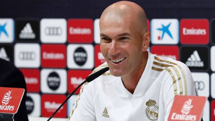 Zinedine Zidane, entrenador del Real Madrid