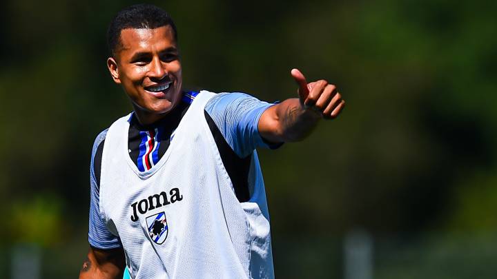Jeison Murillo, defensa de la Sampdoria