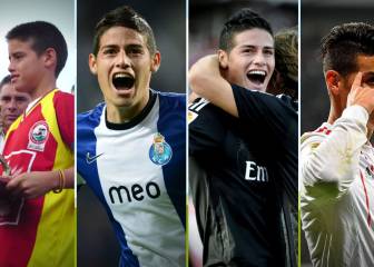 En imágenes: La trayectoria de James Rodríguez