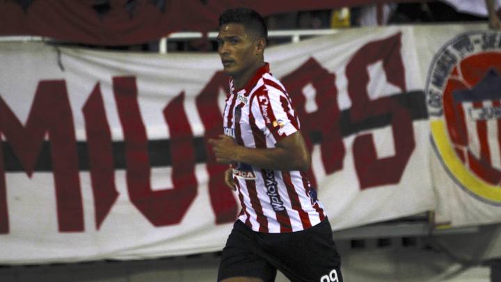 Teófilo Gutiérrez habló con Fox Sports Argentina. El atacante colombiano marcó el gol del triunfo de Junior ante Santa Fe en la Liga Águila II