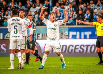 Sin Borja, Palmeiras vence a Gremio en Libertadores