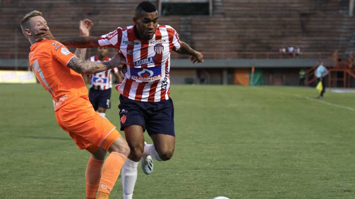 Envigado y Junior de Barranquilla se enfrentaron en el estadio Polideportivo Sur en el desarrollo de la séptima jornada de la Liga Águila II - 2019
