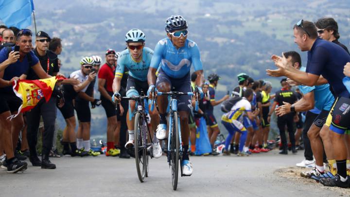 Nairo Quintana y Miguel Ángel López, dos colombianos que van a la Vuelta a España por un récord para Suramérica.