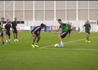 Cuadrado recibe de su propia medicina a manos de Cristiano