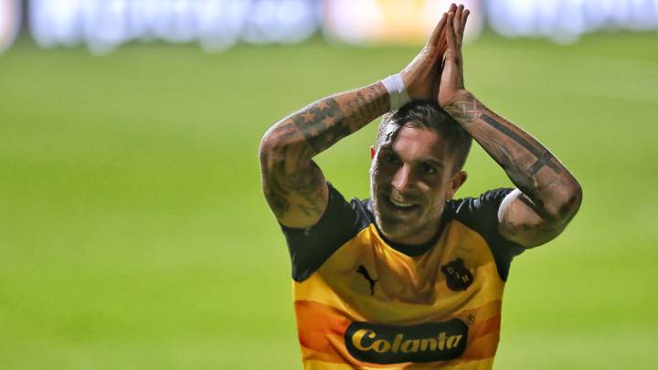 Adrián Arregui, volante argentino del Independiente Medellín