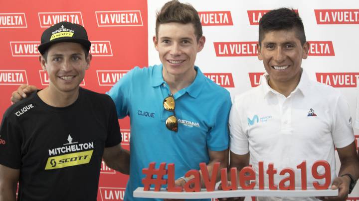 Esteban Chaves, en la presentación de La Vuelta 2019