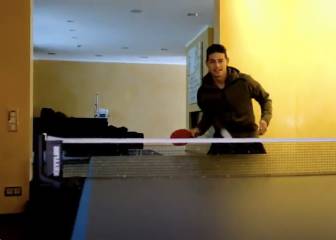 Un día con James: Tenis de mesa, Nintendo y fútbol