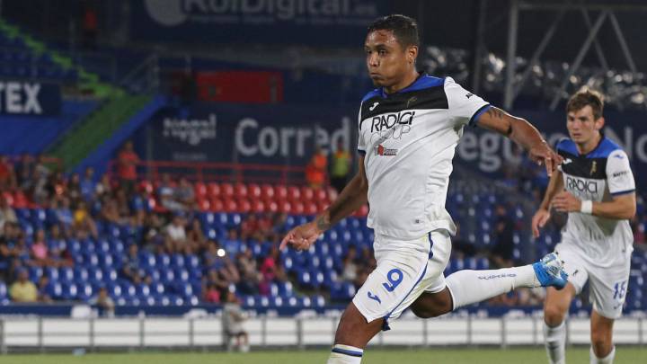 Luis Fernando Muriel , delantero colombiano del Atalanta