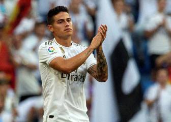 Así fue el regreso de James al Real Madrid en números